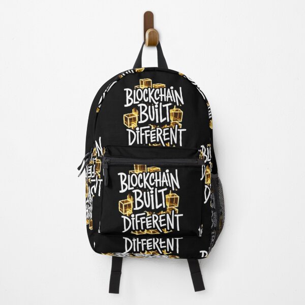 Item preview, Blockchain Built Different Bitcoin Graphic designed and sold by RadDeck.