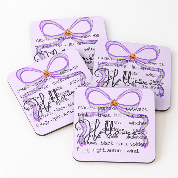 Item preview, Halloween Word Art – Spooky Cute Design with Ghosts, Witches, and Trick-or-Treat designed and sold by baucestudio.