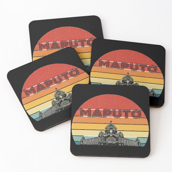 Item preview, Retro Sunset - Maputo! designed and sold by Mambadesiign.