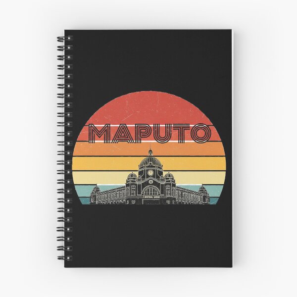 Artikelvorschau, Retro-Sonnenuntergang – Maputo! entworfen und verkauft von Mambadesiign.