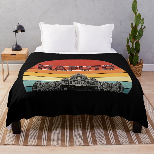 Artikelvorschau, Retro-Sonnenuntergang – Maputo! entworfen und verkauft von Mambadesiign.