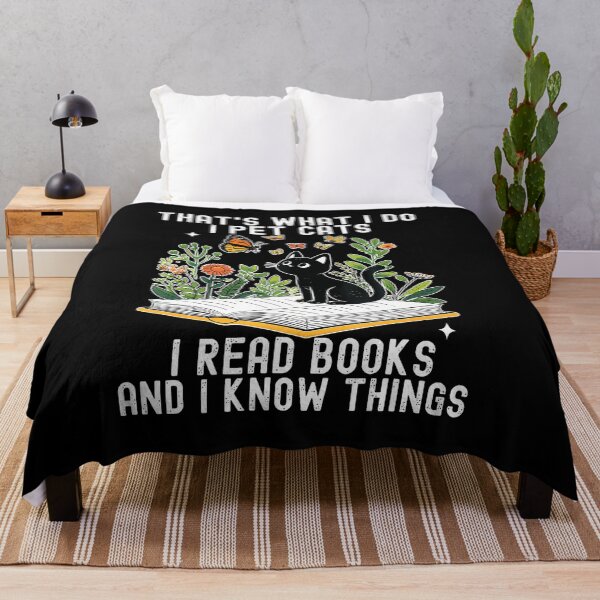 Item preview, That'S What I Do I Pet Cats I Read Books And I Know Things designed and sold by WalickiTwish.