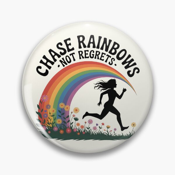 Item preview, Chase Rainbows, Not Regrets – Vibrant Spring Design designed and sold by Jollys-ArtShop.