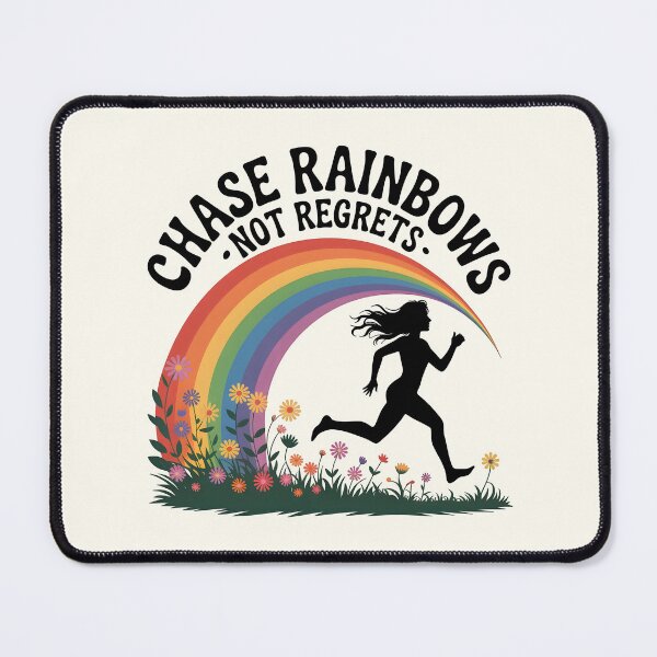 Item preview, Chase Rainbows, Not Regrets – Vibrant Spring Design designed and sold by Jollys-ArtShop.