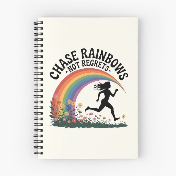 Item preview, Chase Rainbows, Not Regrets – Vibrant Spring Design designed and sold by Jollys-ArtShop.