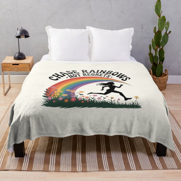 Item preview, Chase Rainbows, Not Regrets – Vibrant Spring Design designed and sold by Jollys-ArtShop.