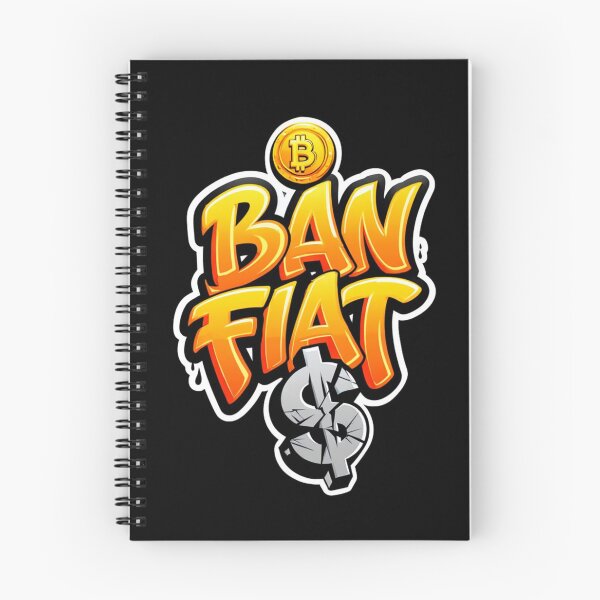 Item preview, Ban Fiat Bitcoin Design designed and sold by RadDeck.