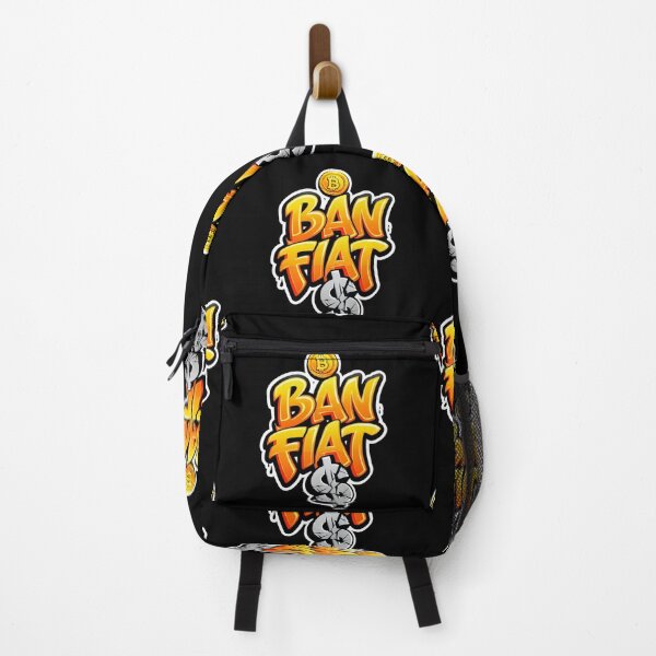 Item preview, Ban Fiat Bitcoin Design designed and sold by RadDeck.