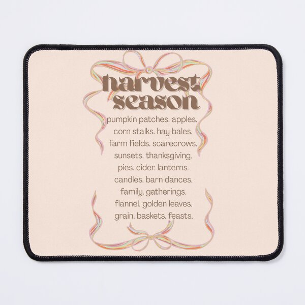Item preview, Harvest Season Word Art – Rustic Fall Farm Design with Pumpkins, Apples & Thanksgiving designed and sold by baucestudio.