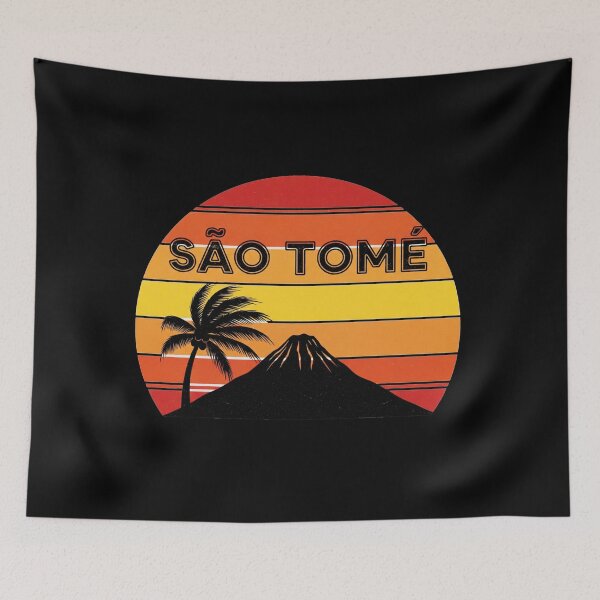 Item preview, Retro Sunset - São Tomé! designed and sold by Mambadesiign.