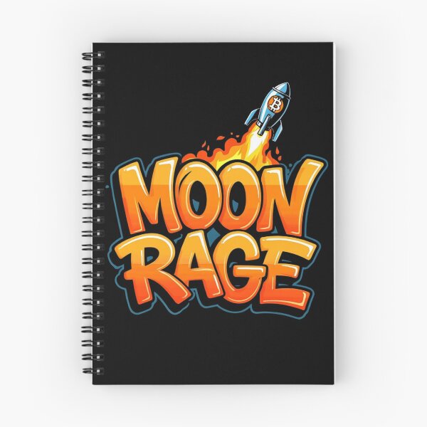 Item preview, Moon Rage Bitcoin Design designed and sold by RadDeck.