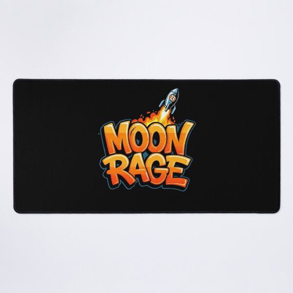 Item preview, Moon Rage Bitcoin Design designed and sold by RadDeck.
