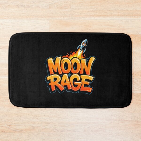 Item preview, Moon Rage Bitcoin Design designed and sold by RadDeck.