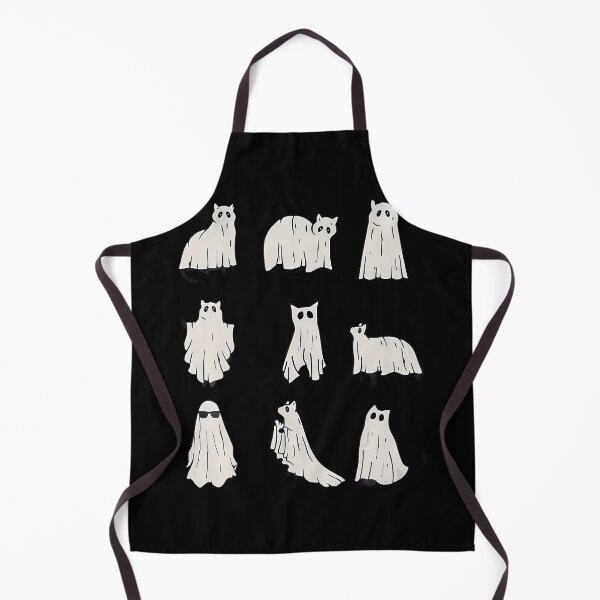 Item preview, Cute Ghost Cat Funny Halloween Outfit Costumes designed and sold by WalickiTwish.