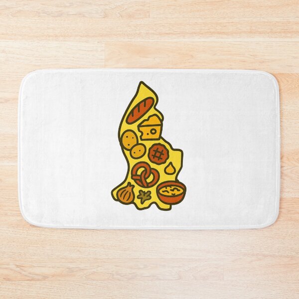 Item preview, Liechtenstein Food Map  designed and sold by AdiDsgn.