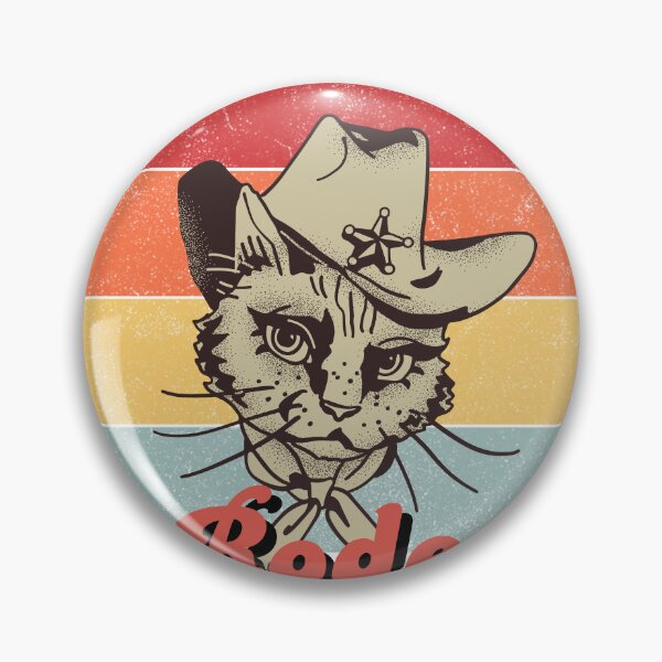 Item preview, Cowboy Cat Rodeo | Retro Sunset Western Design designed and sold by  Catpuccino.