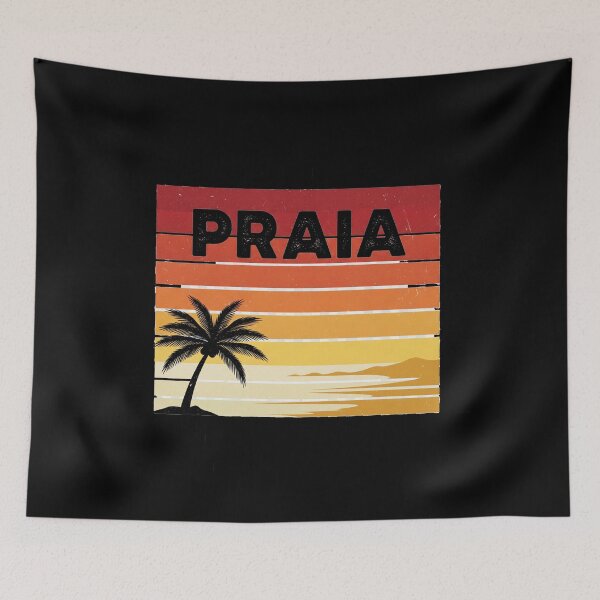 Item preview, Retro Sunset - Praia, Cabo Verde! designed and sold by Mambadesiign.