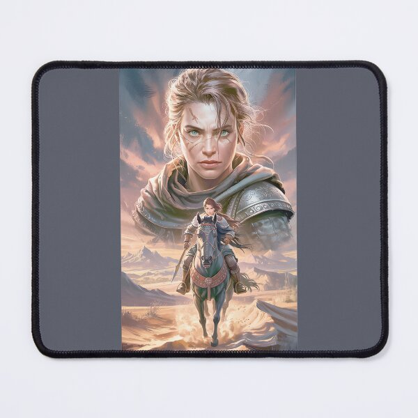 Item preview, Warrior Woman On Horseback Desert Adventure designed and sold by RichardsondnTee.