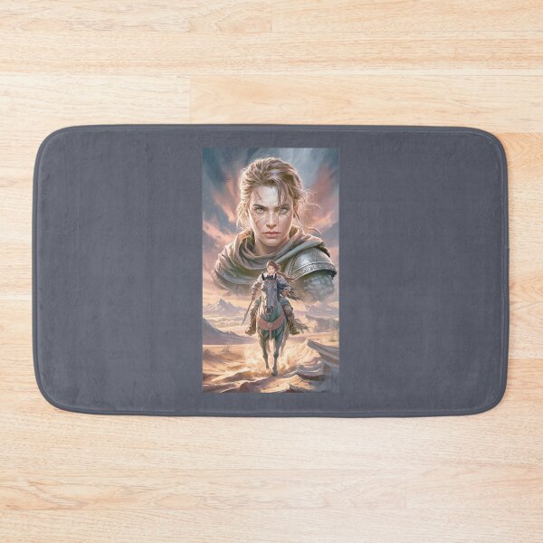 Item preview, Warrior Woman On Horseback Desert Adventure designed and sold by RichardsondnTee.