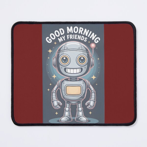 Item preview, Good Morning Robot Friend designed and sold by RichardsondnTee.
