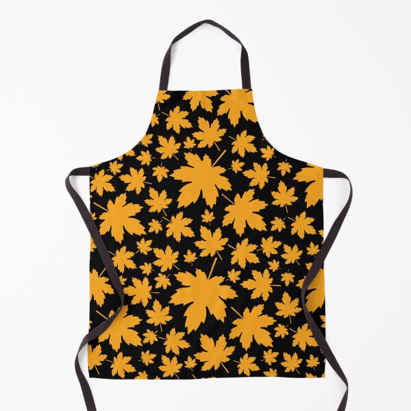 Item preview, Autumn Yellow Maple Leaves on Black Background Throw Pillow - Fall Decor for Cozy Spaces designed and sold by FestivityFinds.