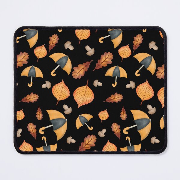 Item preview, Autumn Umbrella and Fall Leaves Graphic T-Shirt - Cozy Seasonal Design for Fall Lovers designed and sold by FestivityFinds.