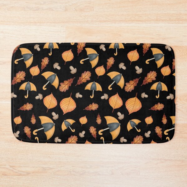 Item preview, Autumn Umbrella and Fall Leaves Graphic T-Shirt - Cozy Seasonal Design for Fall Lovers designed and sold by FestivityFinds.