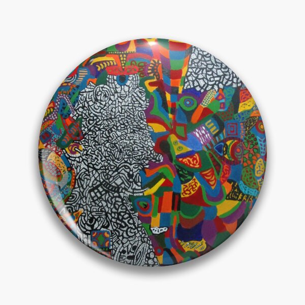 Item preview, abstract color and black and white acrylic painting on canvas designed and sold by IAN88.