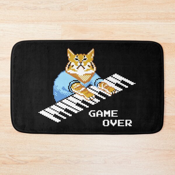 Item preview, It Crowd Game Over Cat Keyboard  designed and sold by JordanSSeay.