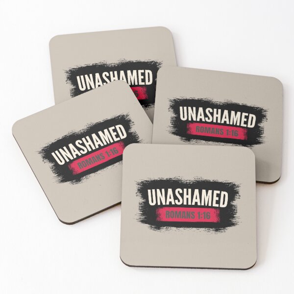 Item preview, UNASHAMED Christian T-Shirt | Romans 1:16 Faith Tee | Modern Bold Jesus Shirt designed and sold by threesixteenau.