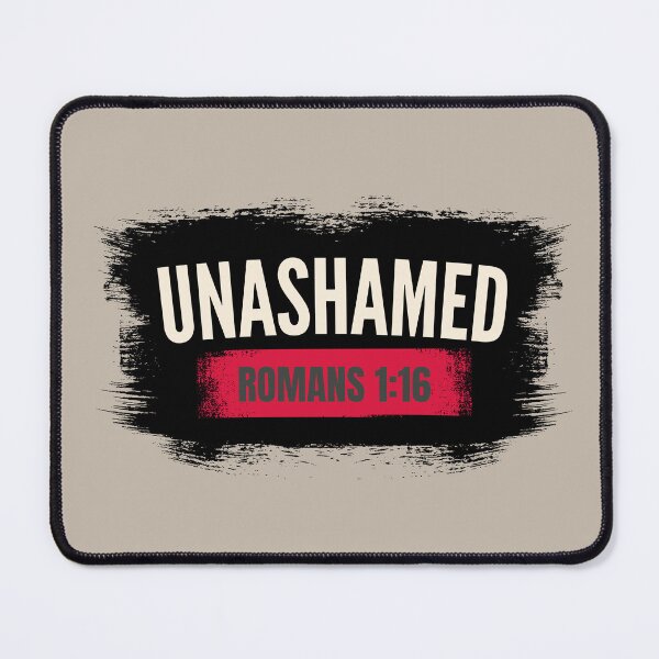 Item preview, UNASHAMED Christian T-Shirt | Romans 1:16 Faith Tee | Modern Bold Jesus Shirt designed and sold by threesixteenau.