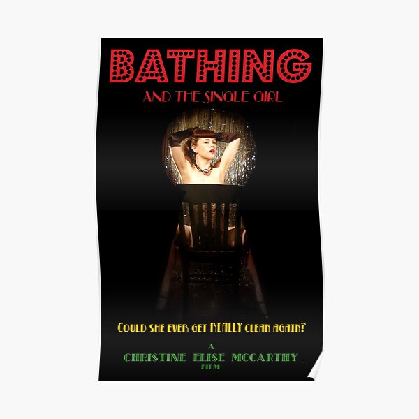 Bathing & the Single Girl Poster 3 Poster