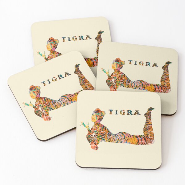 Item preview, Tigra Retro Urban Art  designed and sold by blackink-design.