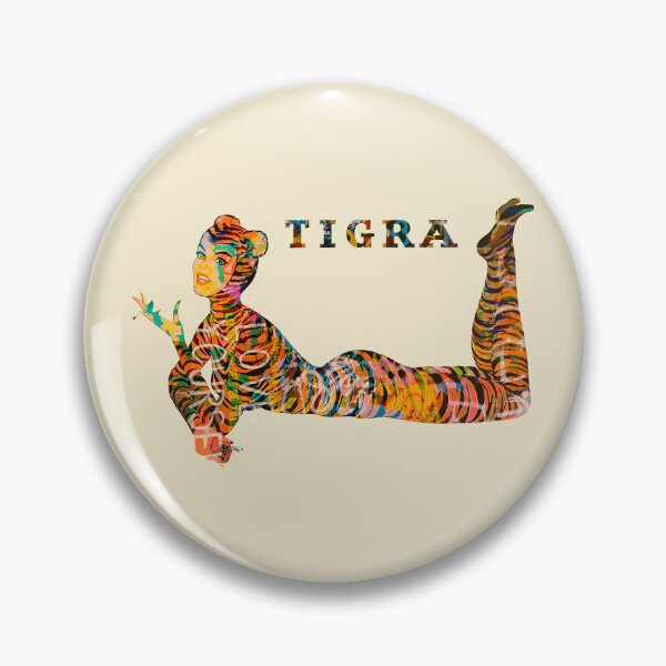 Item preview, Tigra Retro Urban Art  designed and sold by blackink-design.