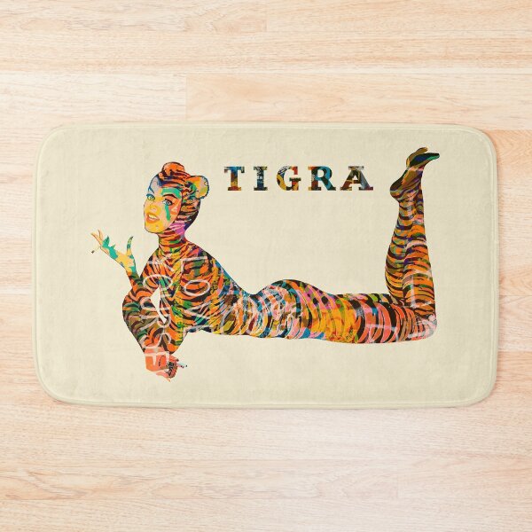 Item preview, Tigra Retro Urban Art designed and sold by blackink-design.