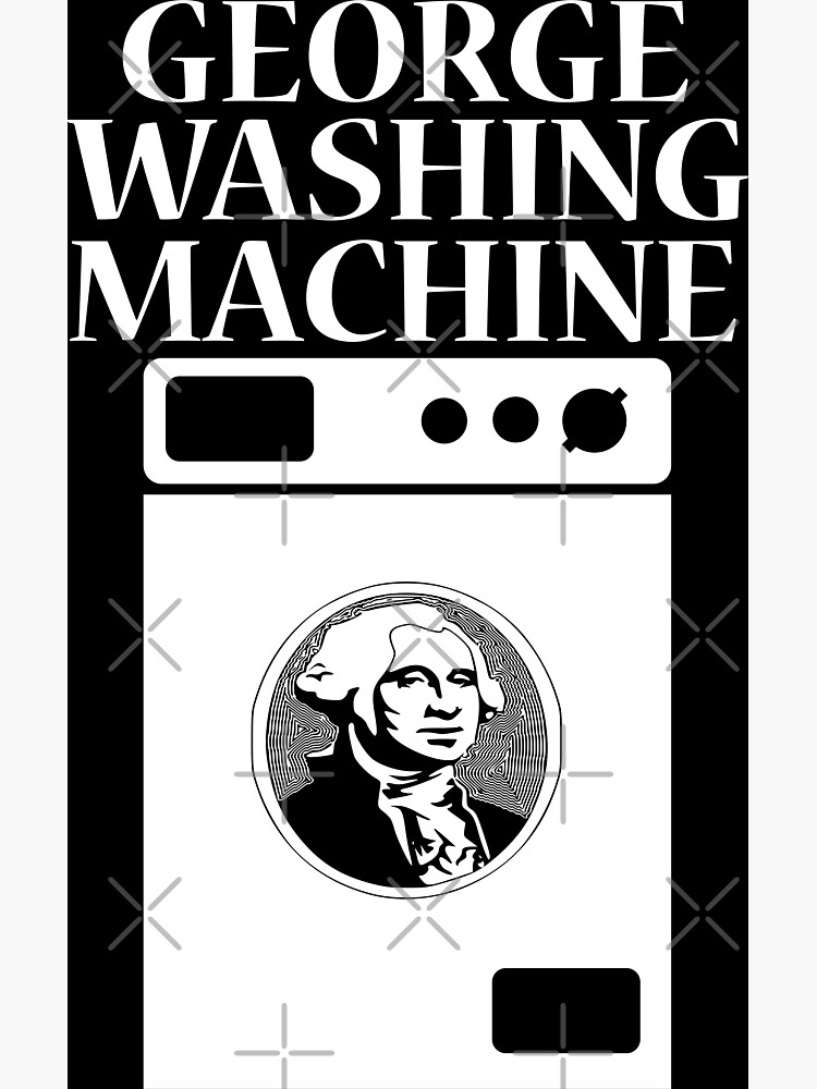 Washing Machine" Art Print by emphatic Redbubble
