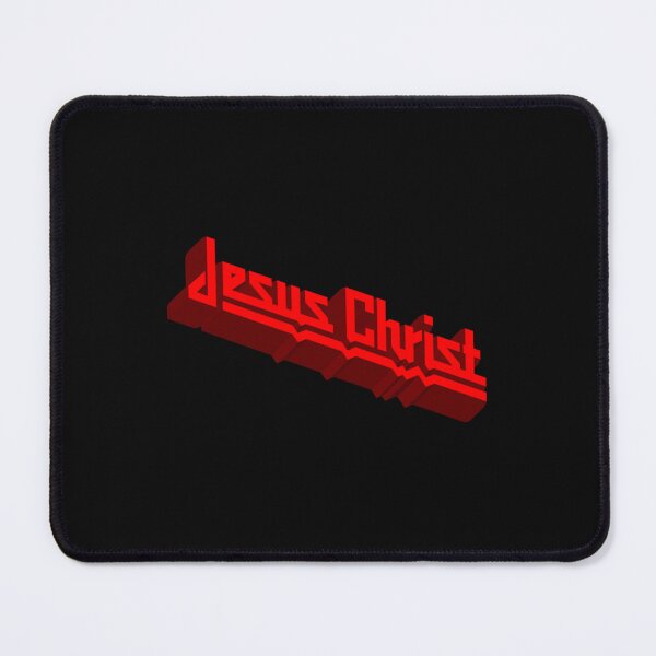 Item preview, Heavy Metal Jesus Christ in the Judas Priest Style designed and sold by AntonietHaag.