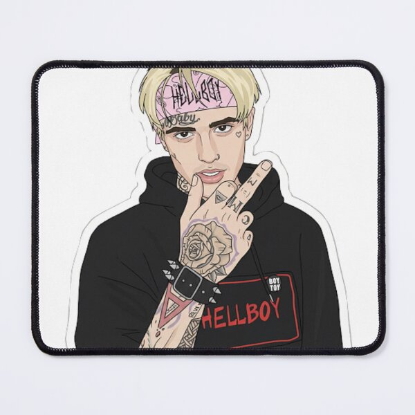 Item preview, Lil peep illustration art drawing designed and sold by gothboidesigns.