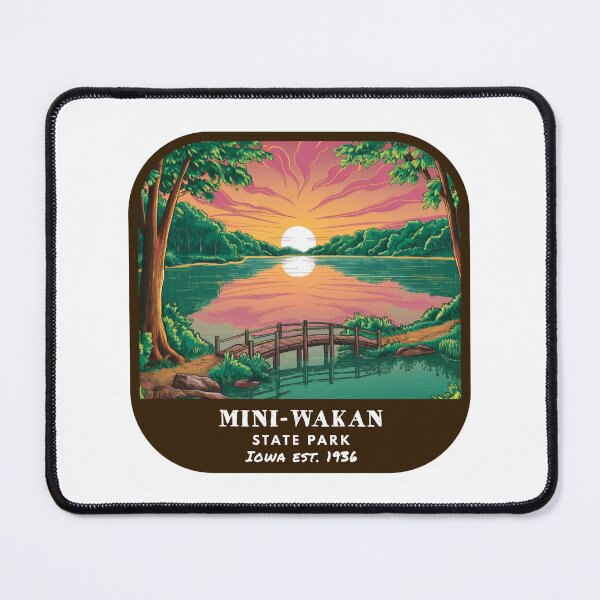 Item preview, Vintage Mini-Wakan State Park (Iowa State Park) designed and sold by RabbitK.