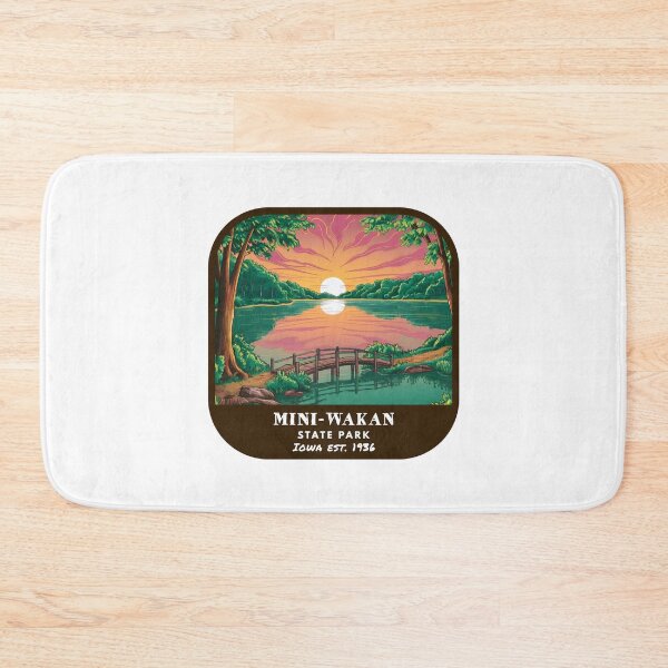 Item preview, Vintage Mini-Wakan State Park (Iowa State Park) designed and sold by RabbitK.