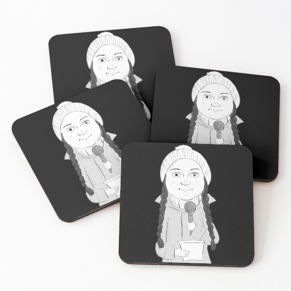 Item preview, Braided Girl Giving A Speech designed and sold by NatKrajcik.