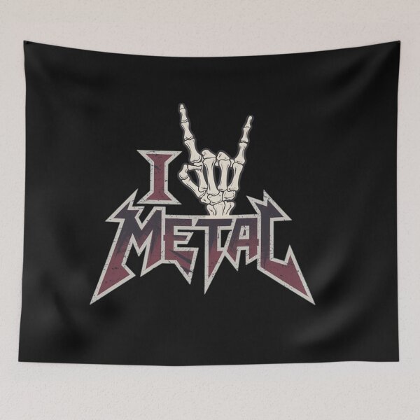 Item preview, I Heart Metal designed and sold by AntonietHaag.