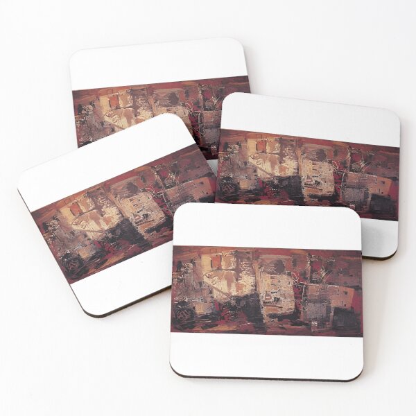 Item preview, 54 Abstract Ruins in Warm Tones designed and sold by MikeArmendariz.