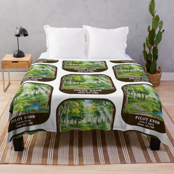 Item preview, Vintage Pilot Knob State Park (Iowa State Park) designed and sold by RabbitK.