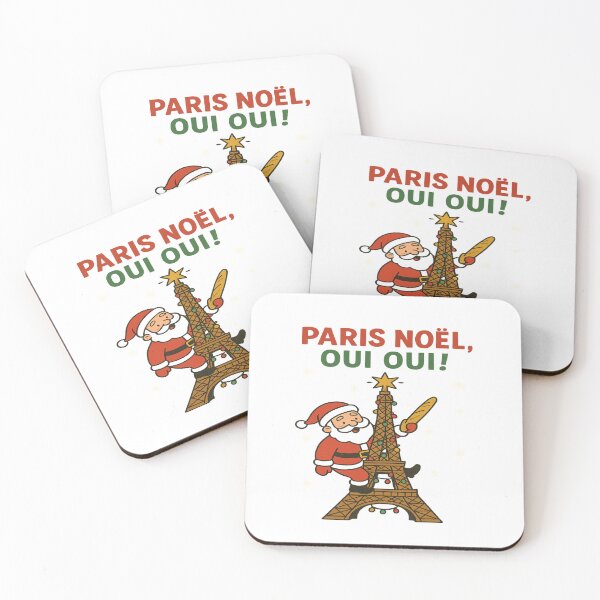 Item preview, Paris Noël – Santa Claus on a Christmas World Tour | Christmas Around the World designed and sold by Globalcitytees.