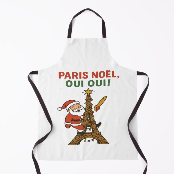 Item preview, Paris Noël – Santa Claus on a Christmas World Tour | Christmas Around the World designed and sold by Globalcitytees.