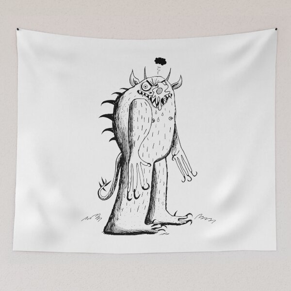 Item preview, Monster With Sharp Talons designed and sold by NatKrajcik.