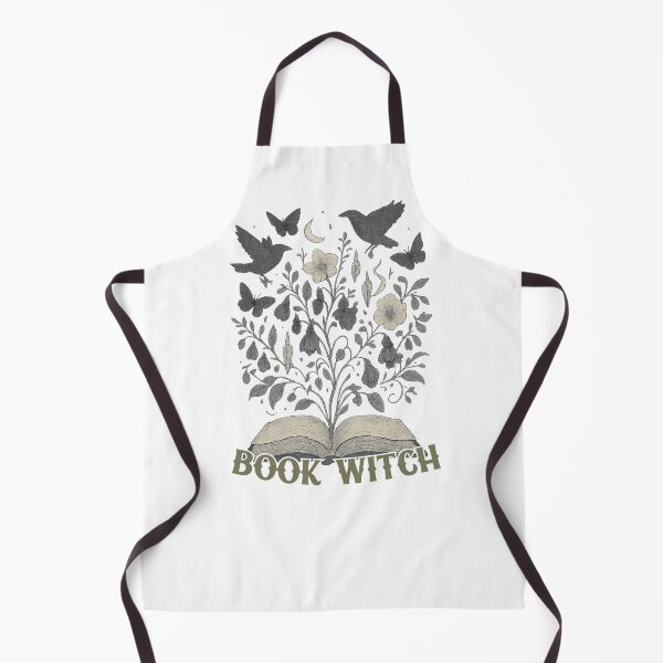 Item preview, Book Witch Celestial Whimsigoth Design designed and sold by CottonandQuill.