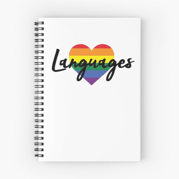 Item preview, Language Learning Pride (Rainbow Flag) designed and sold by UnderwaterSky.