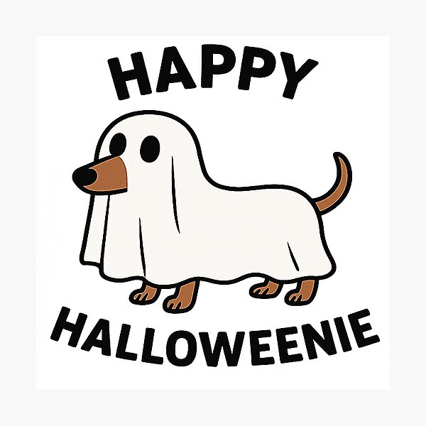 Item preview, Happy Halloweenie designed and sold by Dano's Designs.